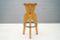 Solid Wooden Stools, 1960s, Set of 5, Image 26