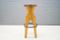 Solid Wooden Stools, 1960s, Set of 5, Image 20