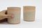 Ceramic Cups in Speckled and Pink Coloured Clay by Maevo, 2017, Set of 4 5