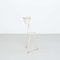 Mid-Century Modern French White Metal Plant Stand in the style of Mathieu Matégot, 1950s, Image 3