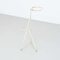 Mid-Century Modern French White Metal Plant Stand in the style of Mathieu Matégot, 1950s, Image 15