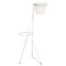 Mid-Century Modern French White Metal Plant Stand in the style of Mathieu Matégot, 1950s, Image 1