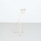 Mid-Century Modern French White Metal Plant Stand in the style of Mathieu Matégot, 1950s, Image 5