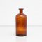 Bouteille d'Apothicaire en Verre Ambré Mid-20ème Siècle, 1950s 3
