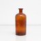 Bouteille d'Apothicaire en Verre Ambré Mid-20ème Siècle, 1950s 6