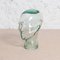 Tête de Sculpture Décorative en Verre, 1970s 7