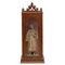 Figurine de Saint en Niche en Bois, 1950s 16
