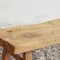 Table Basse Rustique en Orme, 1920s 2