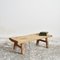 Table Basse Rustique en Orme, 1920s 5