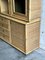 Bamboo and Rattan Vitrine Cabinet from Dal Vera, Italy, 1970s 3