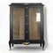 Display Case in Blackened Wood 1