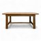 Elm Dining Table with Extension 1