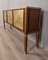 Vintage Italian Sideboard in Wood, Brass and Marble, 1940s 5