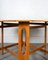 Table de Salle à Manger Pliante Ellipse N.2 Mid-Century, Norvège, 1950 7