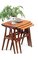 Nesting Table in Teak by Johannes Andersen for CFC Silkeborg, Denmark, 1960s, Set of 3, Image 14