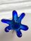 Blau Murano Glass Vase from Fratelli Toso, 1970s, Image 3