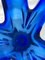 Blau Murano Glass Vase from Fratelli Toso, 1970s, Image 6