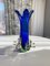 Blau Murano Glass Vase from Fratelli Toso, 1970s, Image 4
