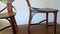 Mesa de comedor y sillas brutalistas Mid-Century de teca y acero patinado. Juego de 7, Imagen 16