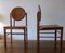 Mesa de comedor y sillas brutalistas Mid-Century de teca y acero patinado. Juego de 7, Imagen 7