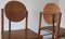 Mesa de comedor y sillas brutalistas Mid-Century de teca y acero patinado. Juego de 7, Imagen 12