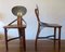 Mesa de comedor y sillas brutalistas Mid-Century de teca y acero patinado. Juego de 7, Imagen 13