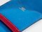 Blue Leather Pencil Case from Hermès, 1990s 7