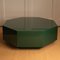 Table Basse Octogonale en Bois Laqué Vert, 1970s 8