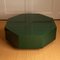 Table Basse Octogonale en Bois Laqué Vert, 1970s 6