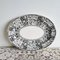 Large Aesthetic Movement Platter in Black and White, Image 1