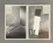 Vertical Mirror in Oblique Curved Glass by Massimo Morozzi for Fiam, 1980s, Image 22