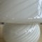 Mid-Century Modern Italian Swirl Murano Glass Mushroom Table Lamp, 1970s, Image 8