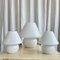 Mid-Century Modern Italian Swirl Murano Glass Mushroom Table Lamp, 1970s, Image 14