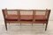 Walnut and Vienna Straw Sofa with Chairs,18th Century, Set of 3, Image 3