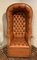 Chaise Porters Vintage en Cuir 1