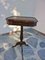 Neoclassical Octagonal Tripod Side Table in Walnut, 1950s, Image 15