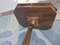 Neoclassical Octagonal Tripod Side Table in Walnut, 1950s, Image 10