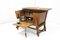 Brutalist Oak Liquor Wine Bar Cabinet, 1960s, Image 3