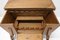 Brutalist Oak Liquor Wine Bar Cabinet, 1960s, Image 6