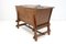 Brutalist Oak Liquor Wine Bar Cabinet, 1960s, Image 4