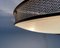 Mid-Century German Metal, Mesh and Glass Plafoniere Ceiling Lamp, 1960s 20