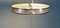 Mid-Century German Metal, Mesh and Glass Plafoniere Ceiling Lamp, 1960s 27