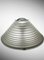 Glass Egina Ceiling Lamp by Angelo Mangiarotti for Artemide, Italy 1