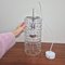 Glass Sevilla Pendant Lamp by Peill & Putzler, 1960s 3