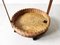 Mid-Century Danish Serving Trolley in Rattan & Metal, 1960s, Image 7