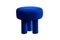Ritmo Stool in Blue Velvet by Moanne 2