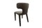 Instinto Dining Chair in Gray Bouclé by Moanne 5