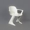 White Kangaroo Chair by Ernst Moeckl for Horn, 1960s, Image 8