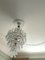 Lustre Murano en Verre Blanc de Mazzega 10