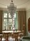 Murano Chandelier in White Glass from Mazzega, Image 4